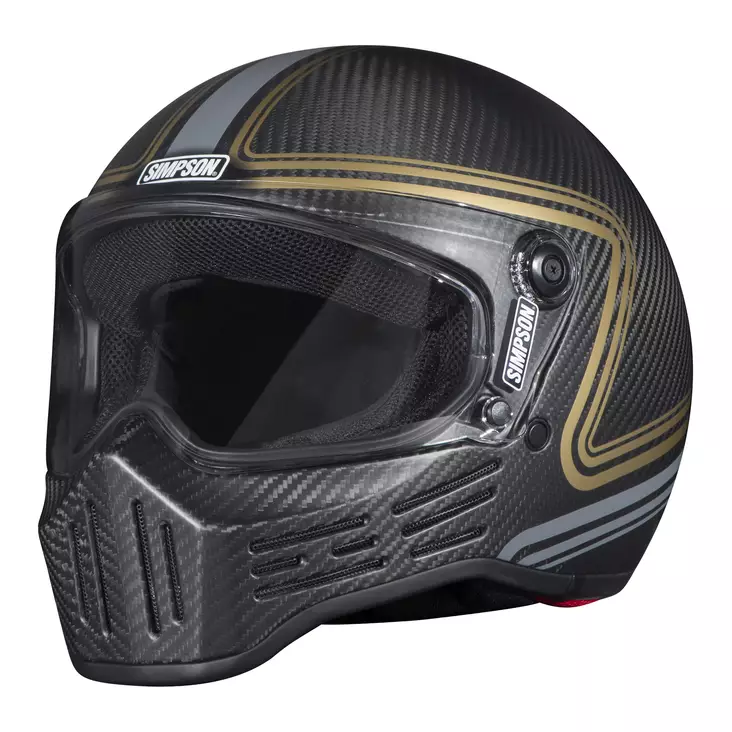 SIMPSON Hjälm M30 Slipline Carbon - Skoterhjälmar - D516310 - 1