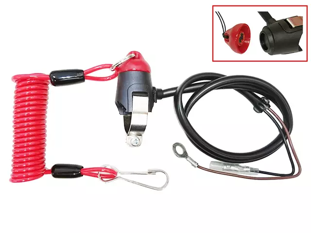 Sno-X Magnetisk nödstopp (Öppen) - Nödstopp - D528710 - 1