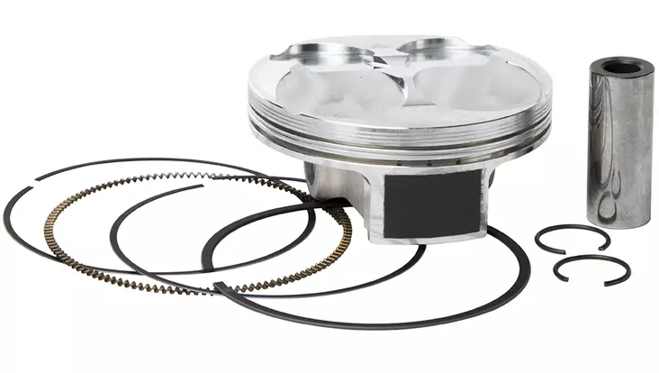 Vertex Piston kit HO CRF250R Compr 14.1:1 2010-13 76.76mm - Kolvar - D458150 - 1