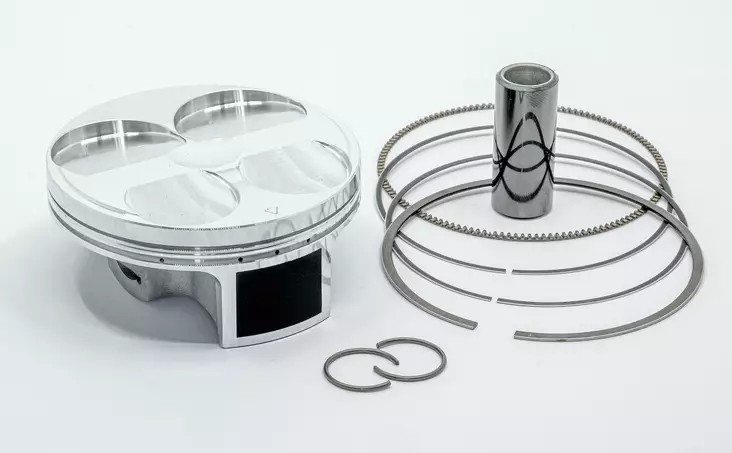 Vertex Piston kit YA Compr 13.8:1YZ250F 19-.. WR250F 20-.. XX250F 22-.. 76.98mm - Kolvar - D457800 - 1