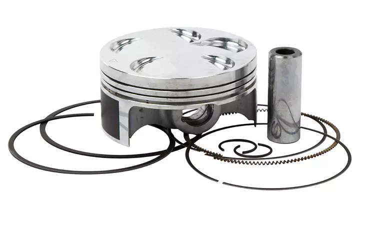 Vertex Piston kit YA YZ250F Compr 13.5:1 - 3 RINGS 2001-07 76.95mm - Kolvar - D457790 - 1