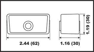 Perf metals anod växelhus Johnson/Evinrude 155-300HP - Tillbehör - D77251 - 2