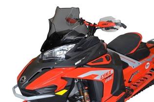 Powermadd Vindruta Ski-Doo Gen4/Lynx Rave Låg 14", Rök - Vindrutor - D478611 - 2