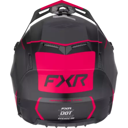 Clutch Evo Helmet Black/Razz - Skoterhjälmar - 91171 - 2