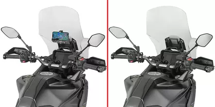 Givi Fairing Upper Bracket Yamaha Tracer 7 Gt (25-26) - Vindskydd - D530741 - 1
