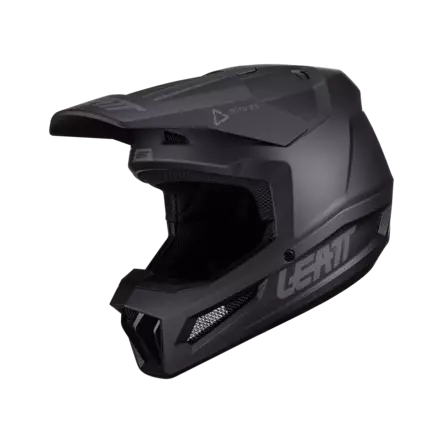 Leatt Helmet Moto 2.5 V24 Stealth - Skoterhjälmar - D444671 - 2