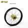 Haan wheel SX65 REAR 16-24 12-1,60 BLACK RIM/YELLOW HUB/BLACK SPOK&NIPP - Kompletta hjul - D203141 - 1