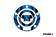 Puig Fuel Cap Cover Mod. Radical Yamaha C/Blue - Dekaler - D183301 - 1
