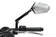 Puig Rear Mirror Mod. Explorer Homolog. Left C/Black-Al - Backspeglar - D180111 - 1