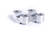 Puig Riser Handlebar Height 20Mm Universal C/Silver - Styrtillbehör - D342411 - 1