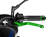 Puig Unfoldable Clutch Lever 3.0. C/Green Selector C/Bl - Broms- & Kopplingshandtag - D342131 - 1