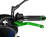 Puig Unfoldable Clutch Lever 3.0. C/Green Selector C/Gr - Broms- & Kopplingshandtag - D342141 - 1
