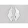 UFO Sidopanel CR/WR125 09-13 Vit 041 - Nummerplåtar - D32361 - 1