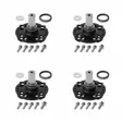 Camso R4S/T4S/X4S/UTV 4S1 Hub axle kit 4pcs Multi 4x110.4x115.4x137 - Reservdelar till bandsatser - D502381 - 1