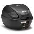 Givi 30 ltr. MONOLOCK® topcase Svart, rökfärgade reflexer - Hårda väskor - D483631 - 1
