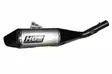 HGS Silencer Steel 4T KX250F 17-24 Carbon end cap - Ljuddämpare - D505371 - 1