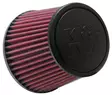 K&N Universal Clamp-On Air Filter 3-15/16" Flg 5-1/2"B 4-1/2"T: 4-7/16"H - Luftfilter - D521361 - 1