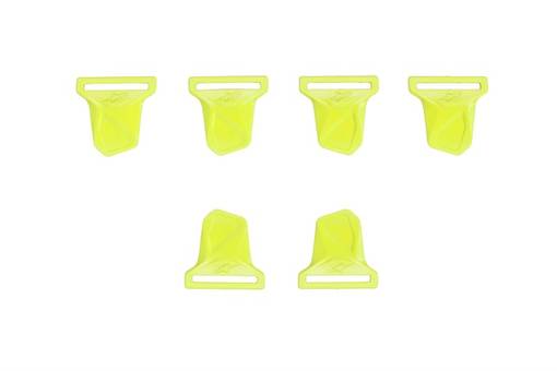Alpinestars Buckles kit Bionic 10 & 7 SET Fluo Yellow - Knä-, armbåg- & axelskydd - D426051 - 1