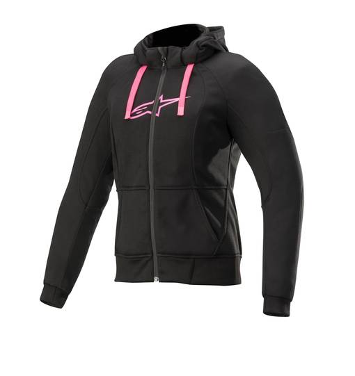 Alpinestars Hoodie Dam Chrome Rosa - Jackor Onroad - D167221 - 1