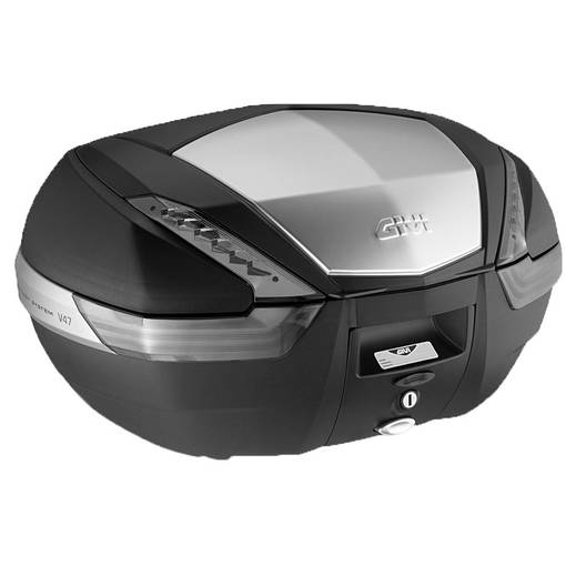 Givi V47 Tech monokey 47lt case with black unpainted - Hårda väskor - D10021 - 1