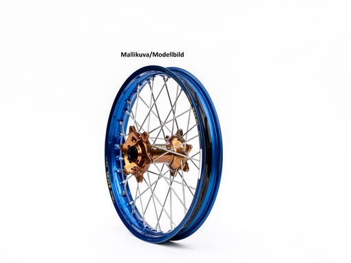 Haan wheel YZF450 09- 19-2,15 BLUE HUB/BLUE RIM/BLUE NIPPLES - Kompletta hjul - D463861 - 1