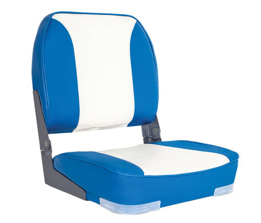 OS DELUXE FOLD DOWN SEAT UPHOLSTERED BLUE/WHITE - Bord & Stolar - D130691 - 1