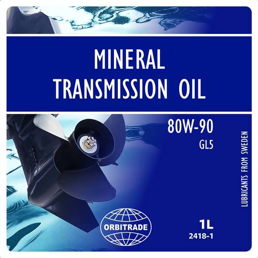 Orbitrade Gear oil mineral 80W-90 1L - Motorolja - D336291 - 1
