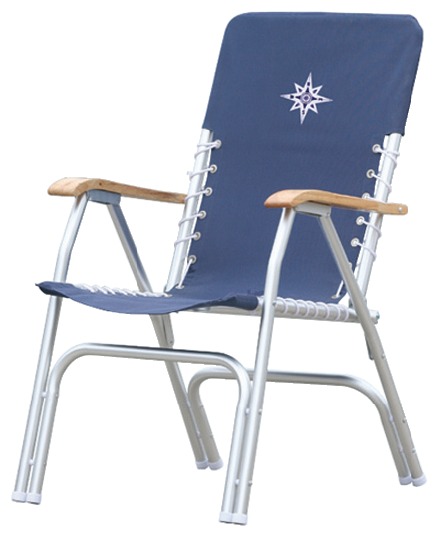 Osculati alum.fold.chair DECK blue - Bord & Stolar - D80561 - 1