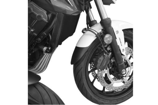 Puig Extenda Fenda Cb650F/Cbr650F C/Black 14-18' - Stänk- & kedjeskydd - D185331 - 1