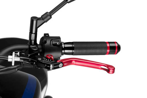 Puig Foldable Clutch Lever 3.0. C/Red Selector C/Red - Broms- & Kopplingshandtag - D342011 - 1