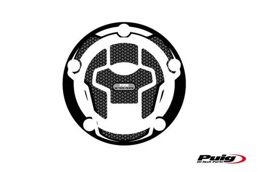 Puig Fuel Cap Cover Mod.Naked Suzuki C/Grey - Dekaler - D186311 - 1