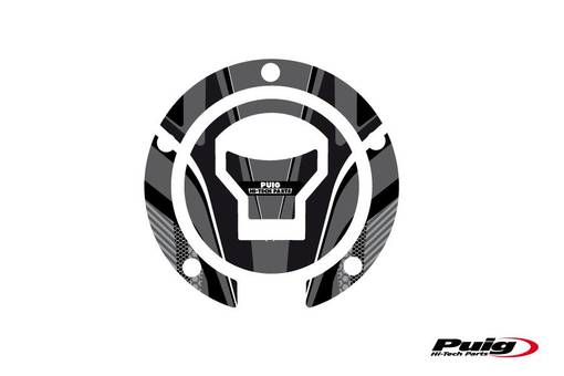 Puig Fuel Cap Cover Mod. Radical Honda C/Grey - Dekaler - D184681 - 1