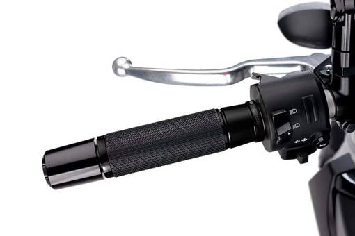 Puig Grips By Pair Hi-Tech Ascent 123Mm C/Black - Handtag - D342501 - 1