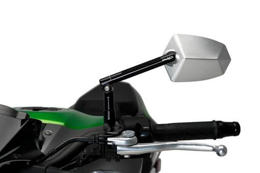 Puig Rear Mirror Mod. Gt.1 Homologated L/Left C/Anod-Bl - Backspeglar - D342541 - 1