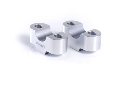 Puig Riser Handlebar Height 20Mm Universal C/Silver - Styrtillbehör - D342411 - 1