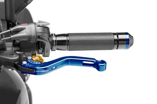 Puig Short Clutch Lever 16'C/Blue Selector C/Gold - Broms- & Kopplingshandtag - D181251 - 1