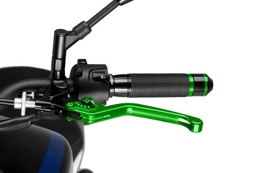 Puig Unfoldable Clutch Lever 3.0. C/Green Selector C/Gr - Broms- & Kopplingshandtag - D342141 - 1