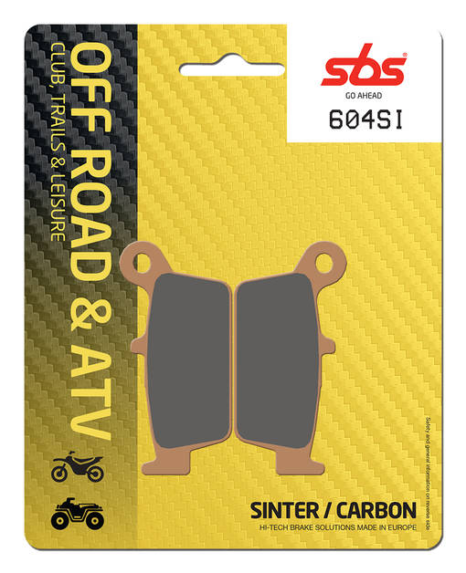 Sbs Bromsklossats Sintered Offroad - Bromsbelägg - D106851 - 1