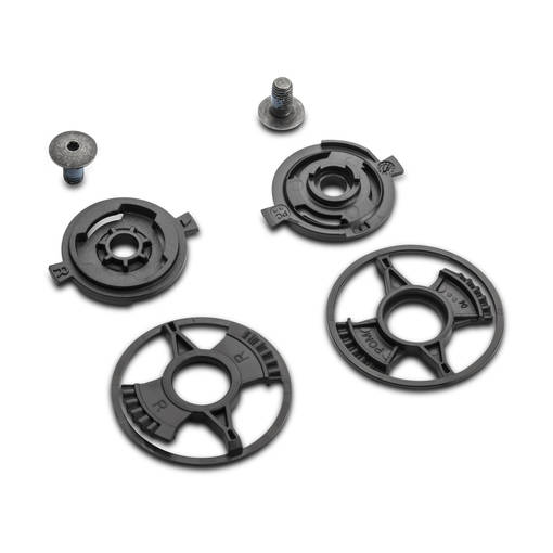 Schuberth C5/E2/S3 visir mechanism rotation capsule, Base plate pair - Visir - D470361 - 1