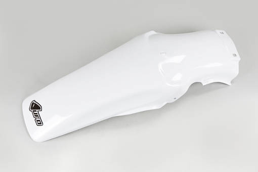 UFO Bakskärm CR250 90-91CR125 91-92CR500 91-01 Vit 041 - Stänk- & kedjeskydd - D119421 - 1