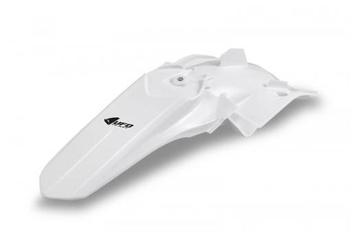 UFO Bakskärm YZ85 2022- Vit 046 - Stänk- & kedjeskydd - D418031 - 1
