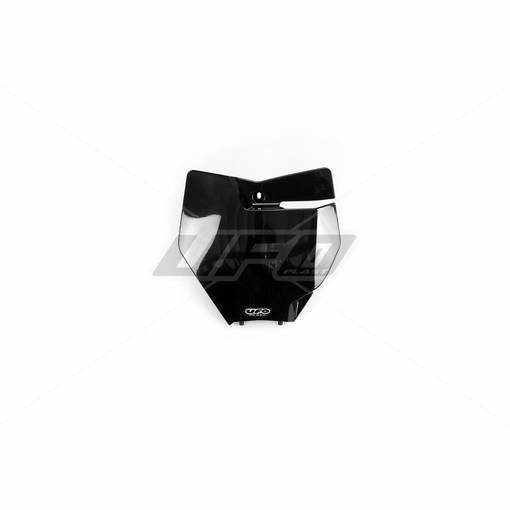 UFO Nummerplåt KTM 125-450 SX/SXF 16-18 Svart 001 ej SX250 2016 - Nummerplåtar - D86501 - 1
