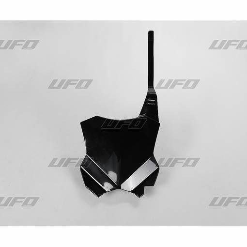 UFO Nummerplåt KX250F 17- KX450F 16- Svart 001 - Nummerplåtar - D86931 - 1
