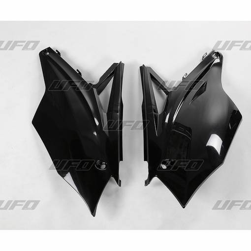 UFO Sidopanel KX450F 16- KX250F 17- Svart 001 - Sidopanel - D86921 - 1