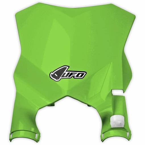 UFO Stadium nummerplåt KX250F 17-.. /KX450F 16-.. Grön 026 - Nummerplåtar - D139541 - 1