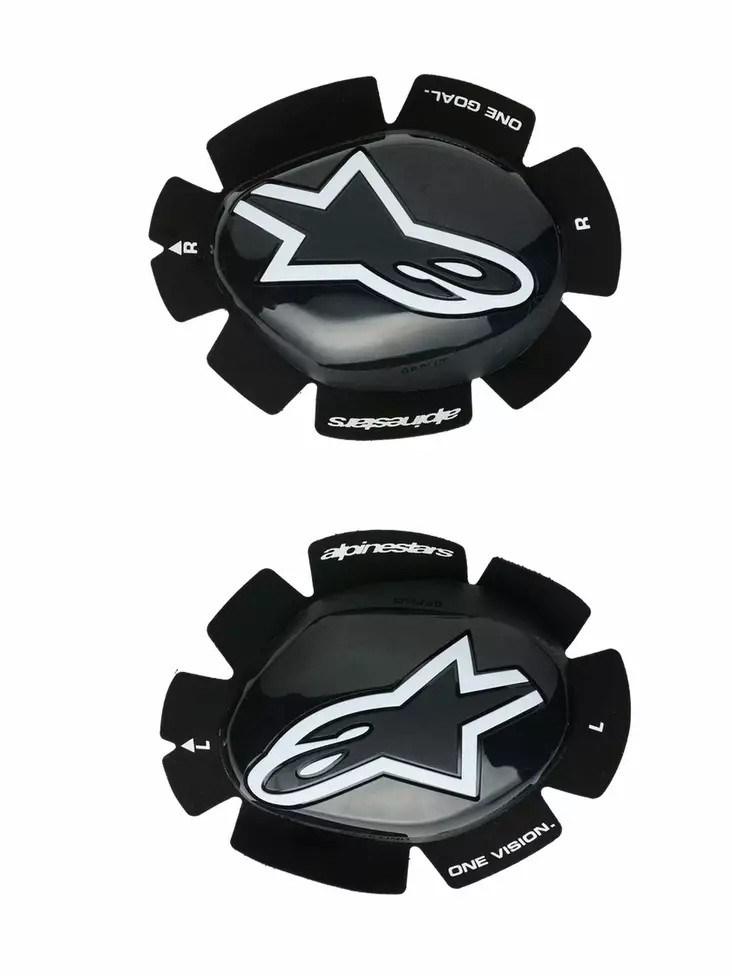 Alpinestars GP Plus Knäpuck Svart/Vit - Knäpuckar - D501401 - 1