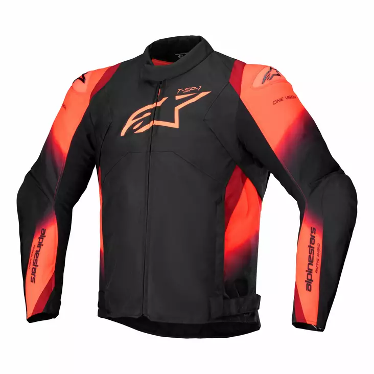 Alpinestars Jacka T-SP 1 v2 Vattentät Svart/Röd Fluo - Jackor Onroad - D469951 - 1