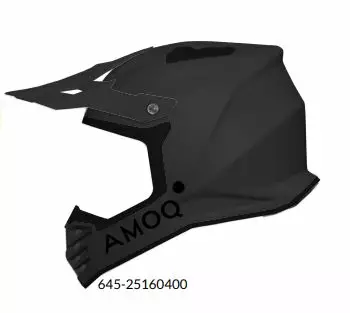 AMOQ Meteor V2 JNR MX hjälm Blackout - Skoterhjälmar - D483641 - 1