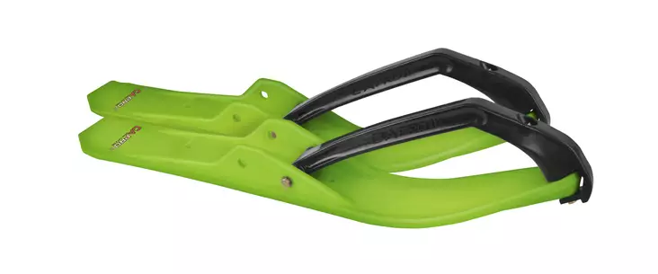 C&A PRO Skidor MINI Medium Grön (Par) - Skoterskidor - D528901 - 1
