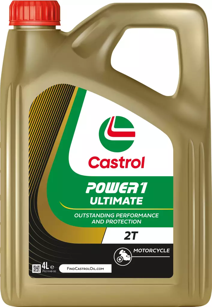 Castrol Power1 Ultimate 2T 1L (12) - Tvåtaktsolja - D484161 - 1